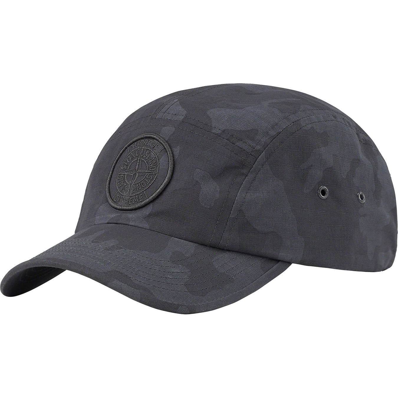 Supreme®/Stone Island® Reactive Ice Camo Ripstop Camp Cap view 7